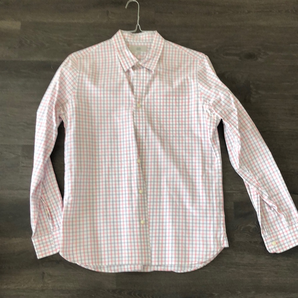 Jack Spade men’s pink and gray checkered